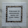 Imperfect: Adulthood Vodka -  Needlepoint Canvas — Final Sale