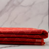 Red and Gold Patterned Fabric